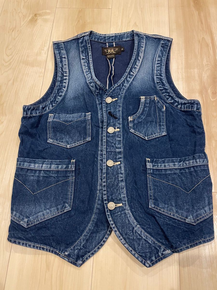 RRL ダブルアールエル デニムベスト Mサイズ|Yahoo!フリマ(旧 RRL ダブルアールエル デニムベスト Mサイズ|Yahoo!フリマ(旧
