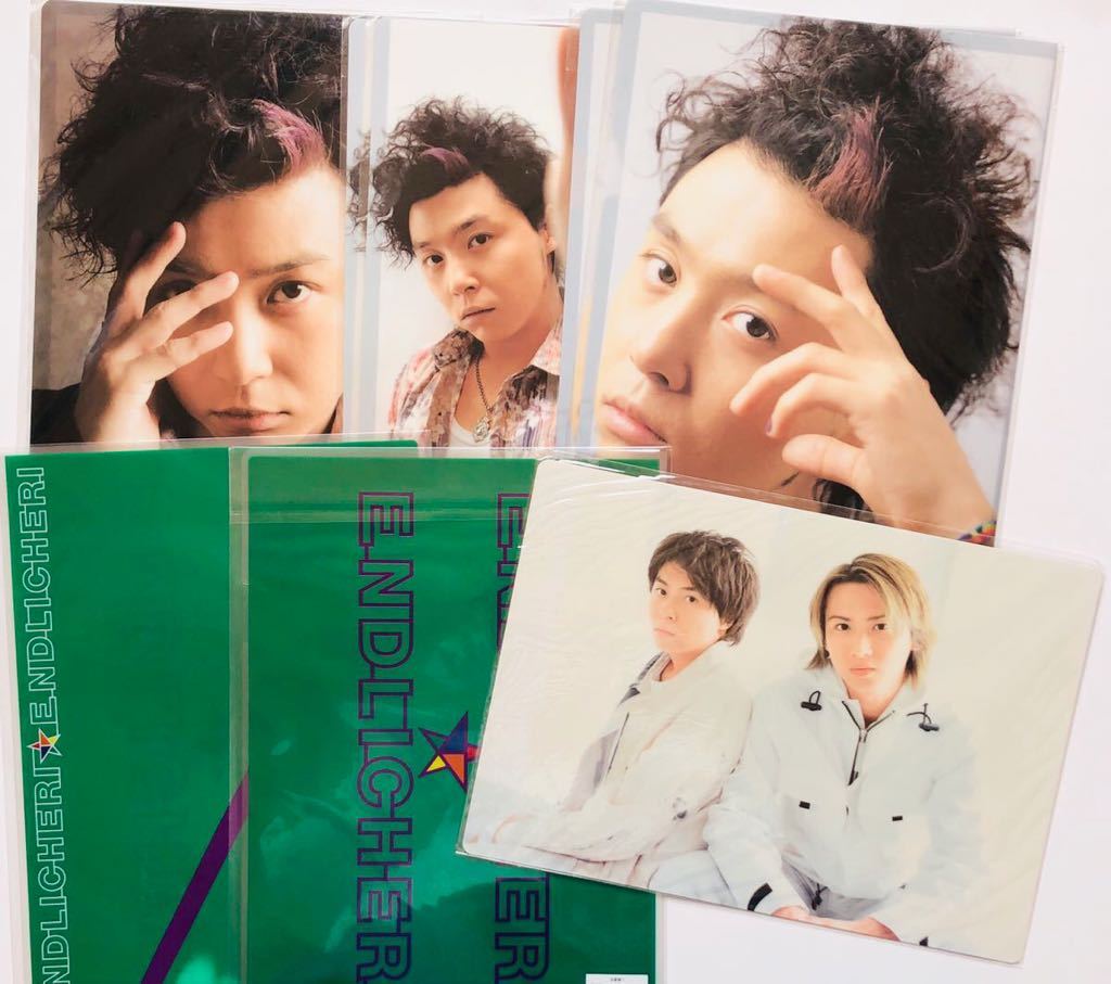 美品 Johnny's/ジャニーズ KinKi Kids/ENDLICHERI☆ENDLICHERI 244ENDLI-X shamanippon(堂本剛中心)他 クリアファイル31枚 ライブグッズ_画像4