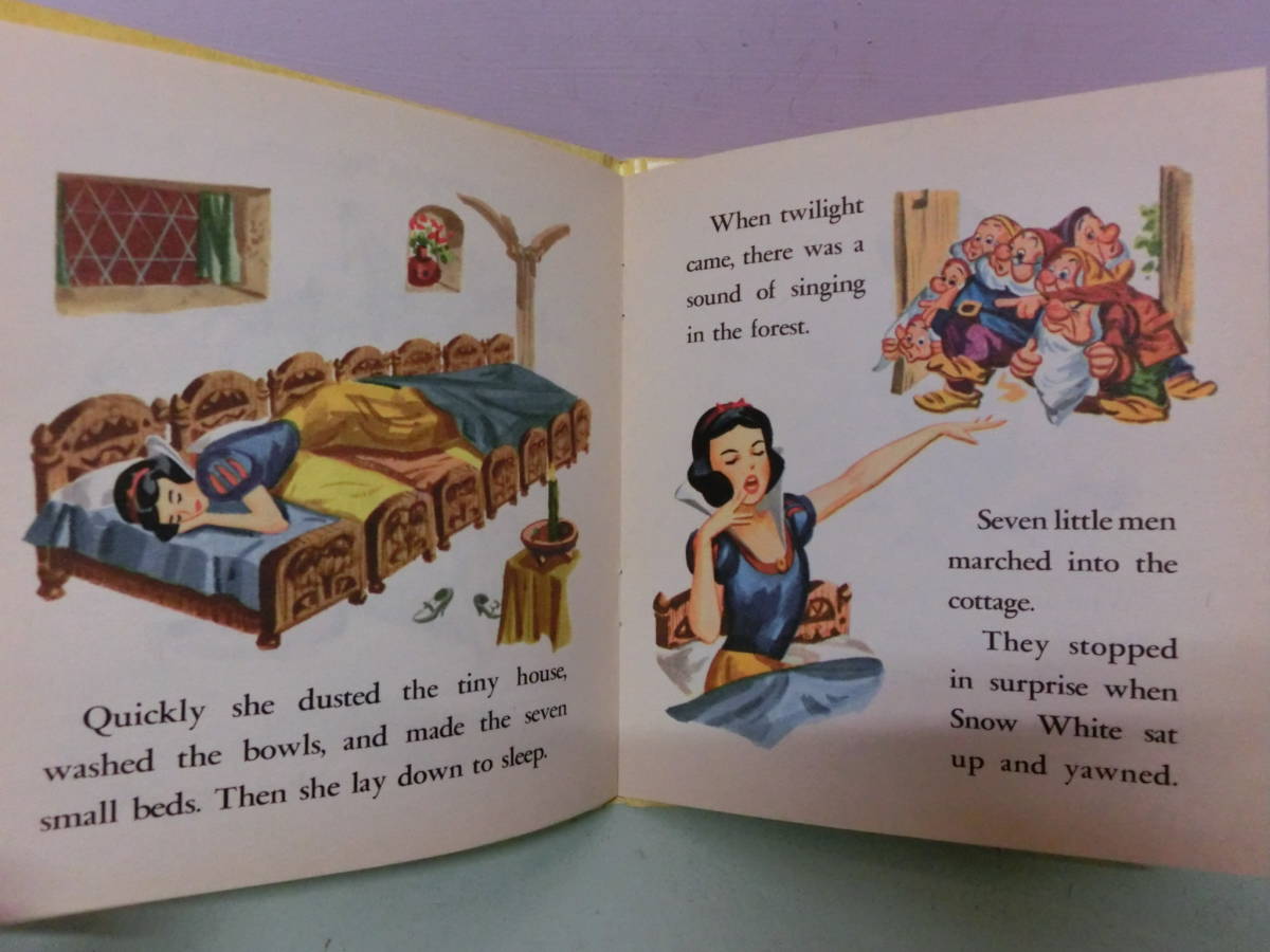 ヤフオク ディズニー 白雪姫 ビンテージ 1957年 絵本 プリ ヤフオク ディズニー 白雪姫 ビンテージ 1957年 絵本 プリ