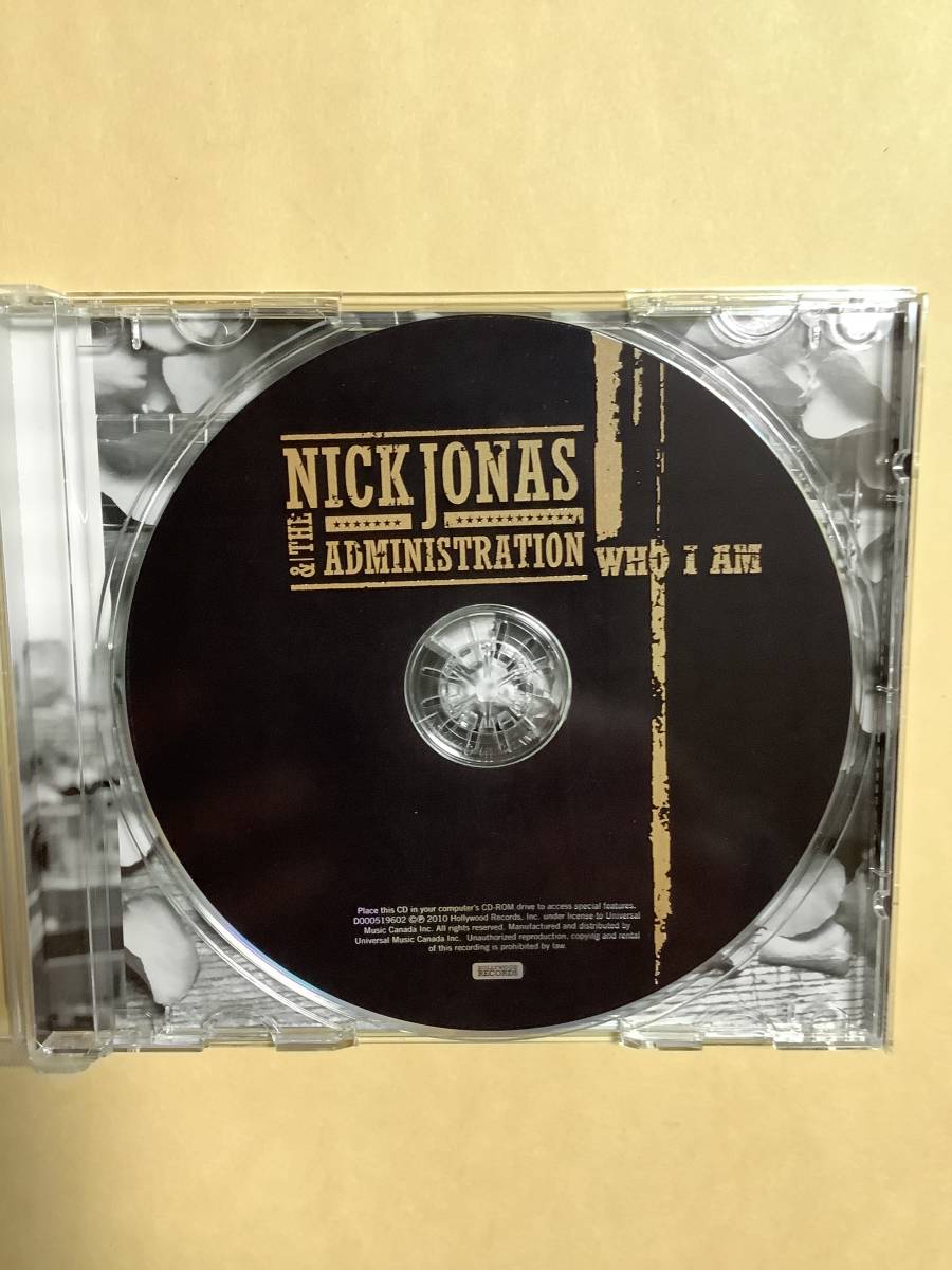 送料無料 NICK JONAS & THE ADMINISTRATION「WHO I AM」輸入盤