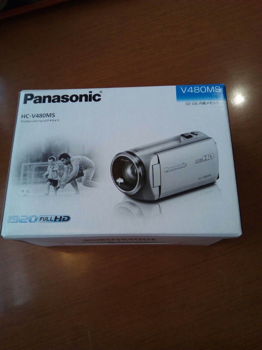 展示未使用美品 メーカー保証1年 Panasonic HC-V480MS パナソニック