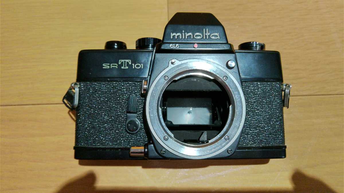 入荷実績 MINOLTA ミノルタ SRT101 ブラック 黒 フィルム カメラ