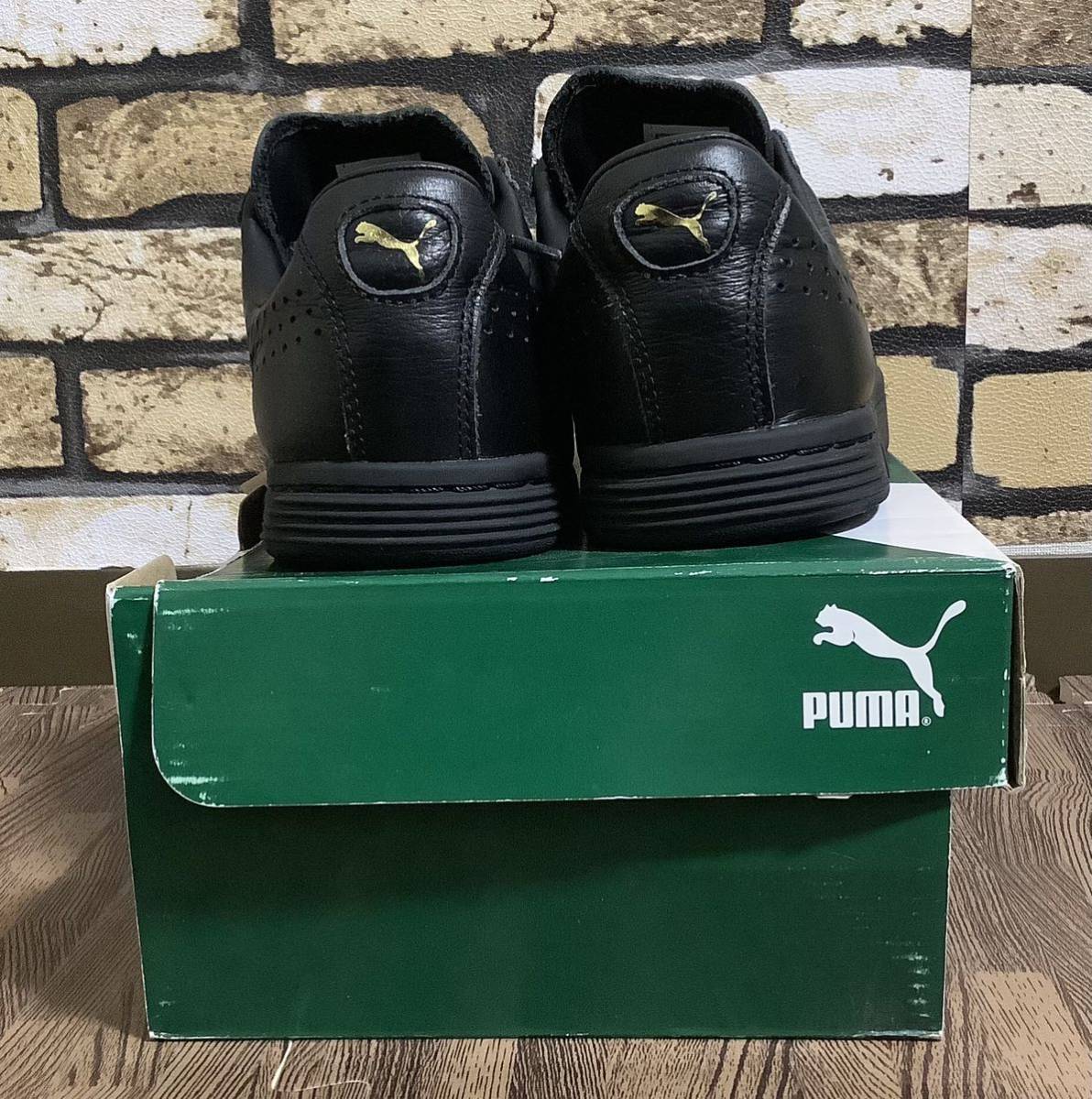 Paypayフリマ プーマ スニーカー コートスター ゴールド ブラック 26cm Puma Court Star Gold Black 軽量 シンプル 黒 伸びるヒモ靴紐付 Used 送料無料 Paypayフリマ プーマ スニーカー コートスター ゴールド ブラック 26cm Puma Court Star Gold Black 軽量 シンプル 黒 伸びるヒモ靴紐付 Used 送料無料