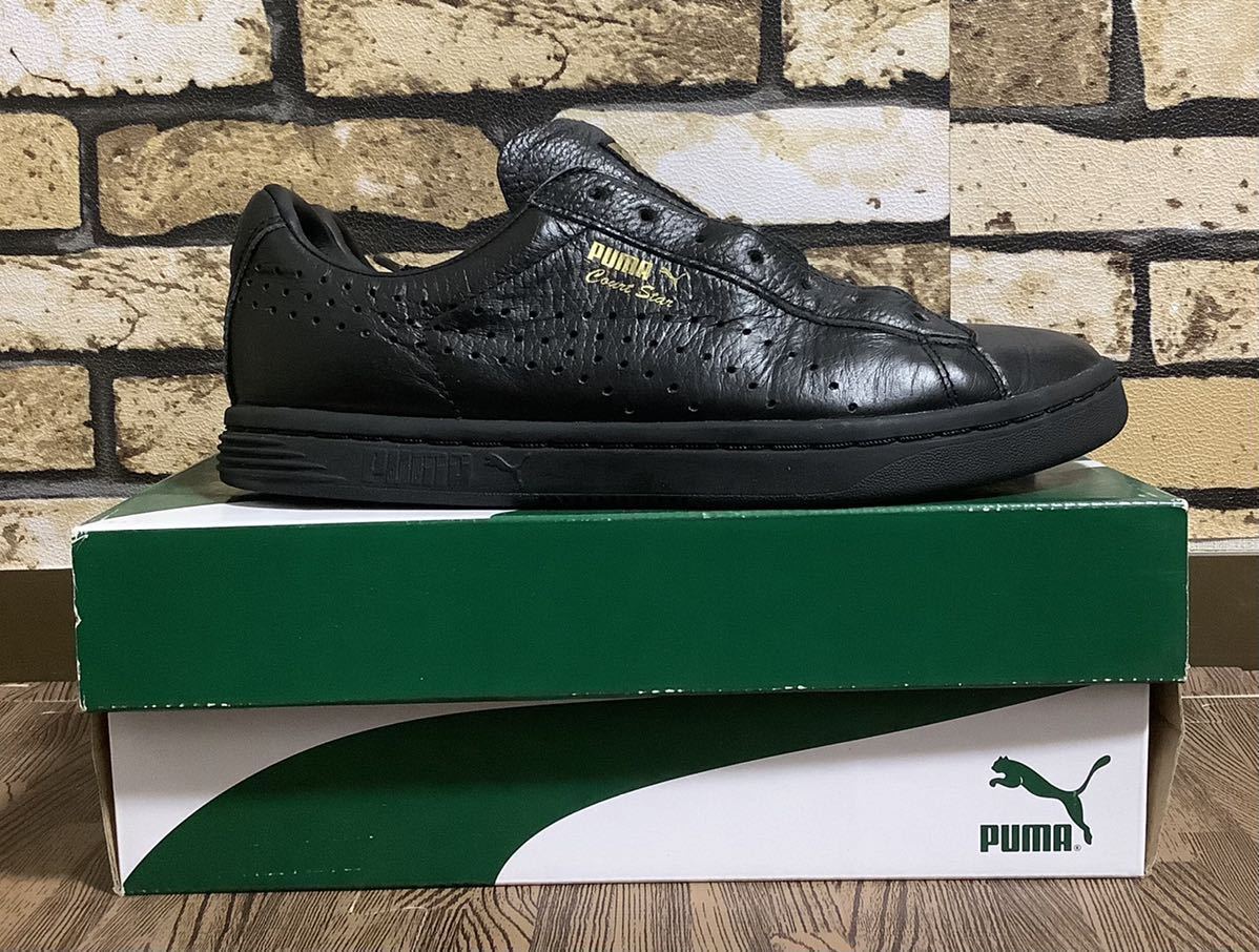 Paypayフリマ プーマ スニーカー コートスター ゴールド ブラック 26cm Puma Court Star Gold Black 軽量 シンプル 黒 伸びるヒモ靴紐付 Used 送料無料 Paypayフリマ プーマ スニーカー コートスター ゴールド ブラック 26cm Puma Court Star Gold Black 軽量 シンプル 黒 伸びるヒモ靴紐付 Used 送料無料
