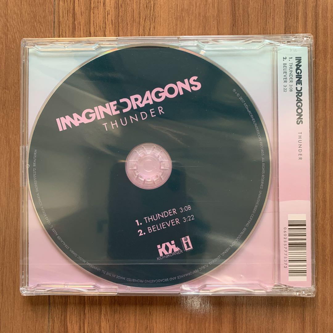 Imagine Dragons イマジン・ドラゴンズ Thunders EU盤シングル 新品未開封