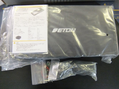 ETON　イートン　ECC 600.2　2chパワーアンプ　2x280ワット　AB級　新品・未使用_画像1