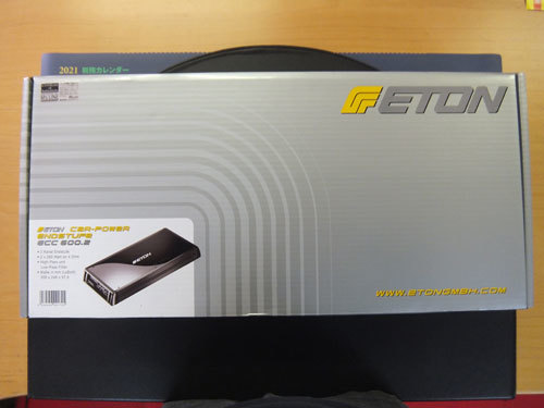 ETON　イートン　ECC 600.2　2chパワーアンプ　2x280ワット　AB級　新品・未使用_画像9