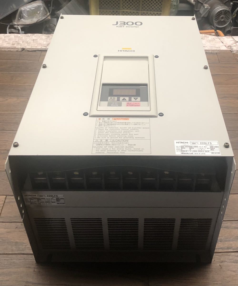 Yahoo!オークション - HITACHI インバータ J300 2201F5 Yahoo!オークション - HITACHI インバータ J300 2201F5