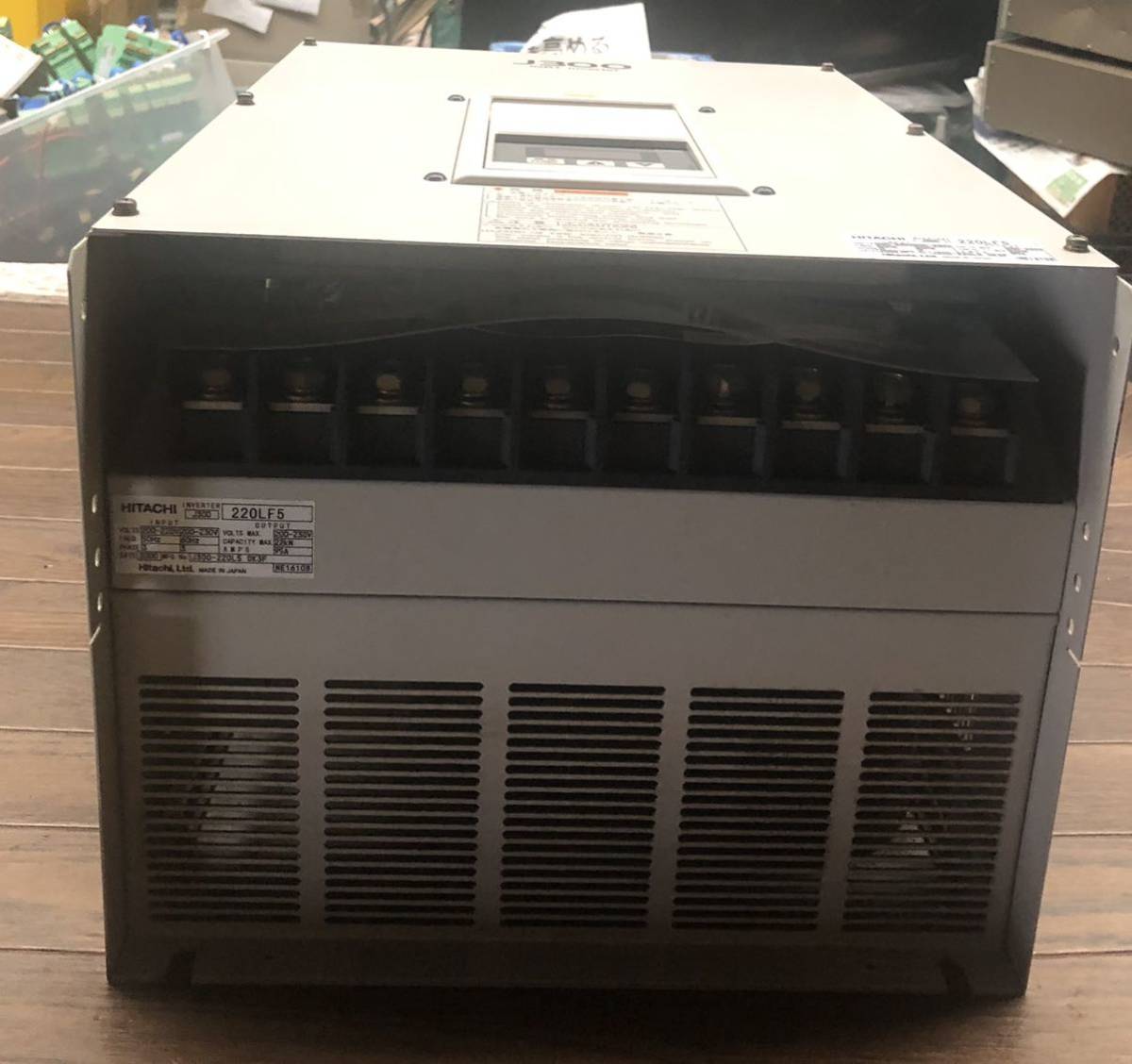 Yahoo!オークション - HITACHI インバータ J300 2201F5 Yahoo!オークション - HITACHI インバータ J300 2201F5