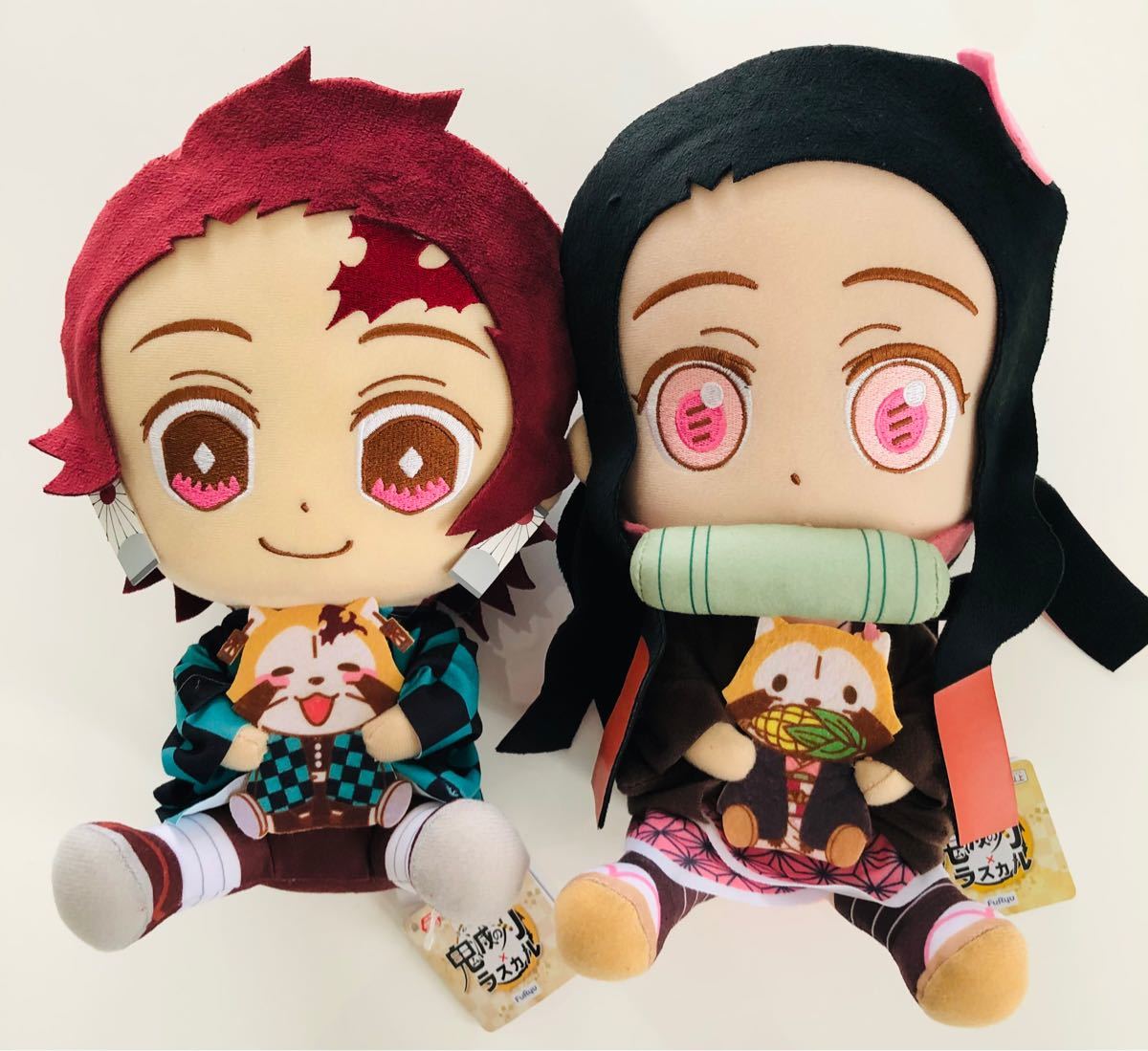 鬼滅の刃.13】ラスカルコラボBIGぬいぐるみVol.1〜4コンプ新品