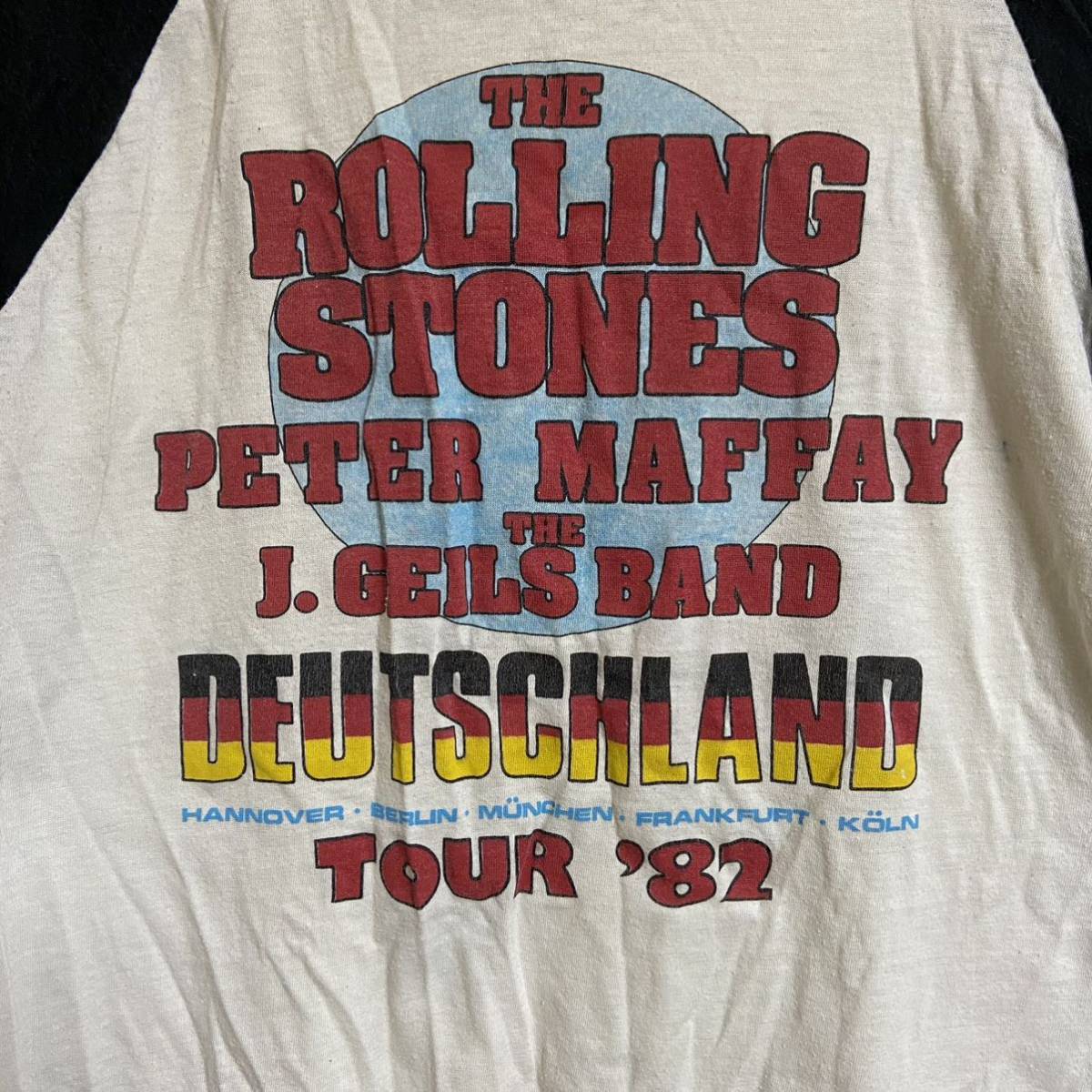 ローリングストーンズ オフィシャルTシャツ 1982 西ドイツ KNITS
