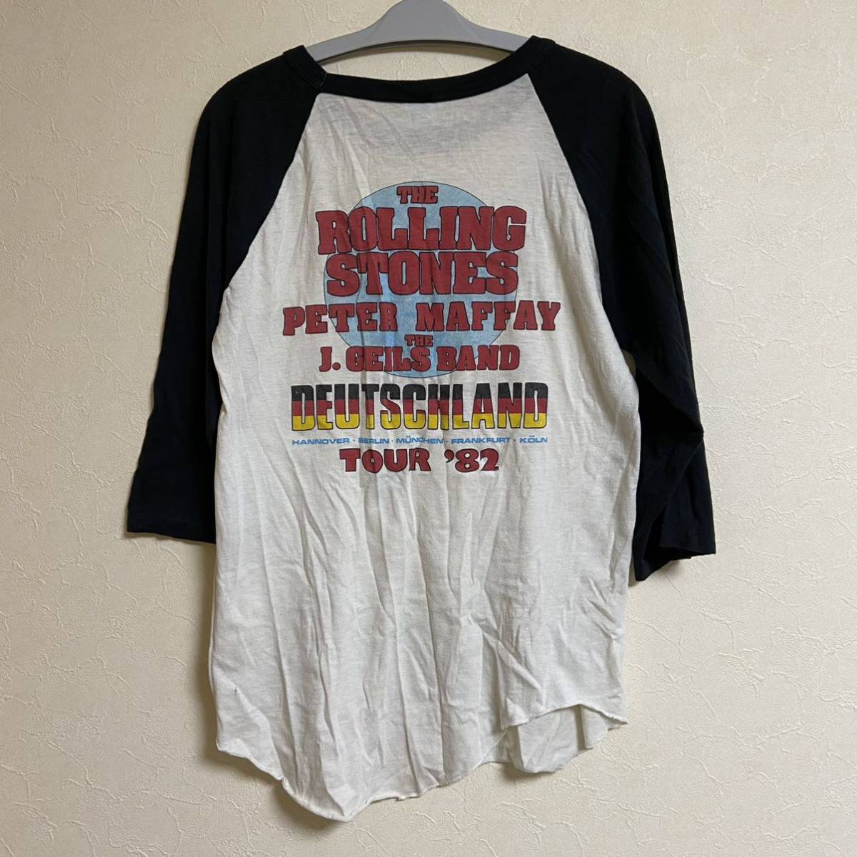 ローリングストーンズ オフィシャルTシャツ 1982 西ドイツ KNITS