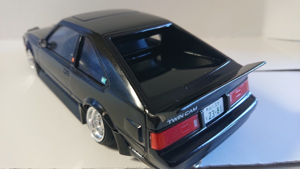 セリカXX アオシマ ハセガワ フジミ 旧車 1/24 シャコタン 完成 セリカXX アオシマ ハセガワ フジミ 旧車 1/24 シャコタン 完成