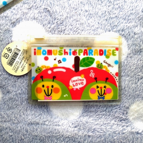 新品＆即決◎imomushi PARADISE カラフルな付箋（ケース付き）_画像2