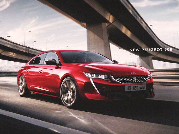 ** Peugeot 508 2019 year 3 month version catalog new goods **