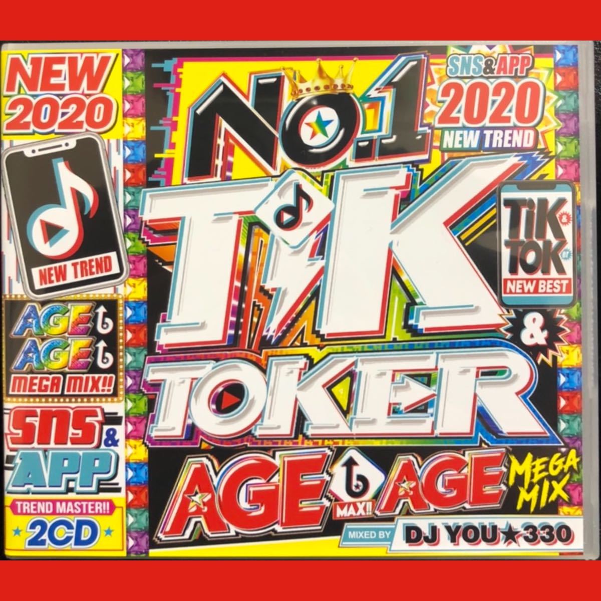 洋楽CD NO.1 TIK & TOKER AGE AGE MEGAMIX！！