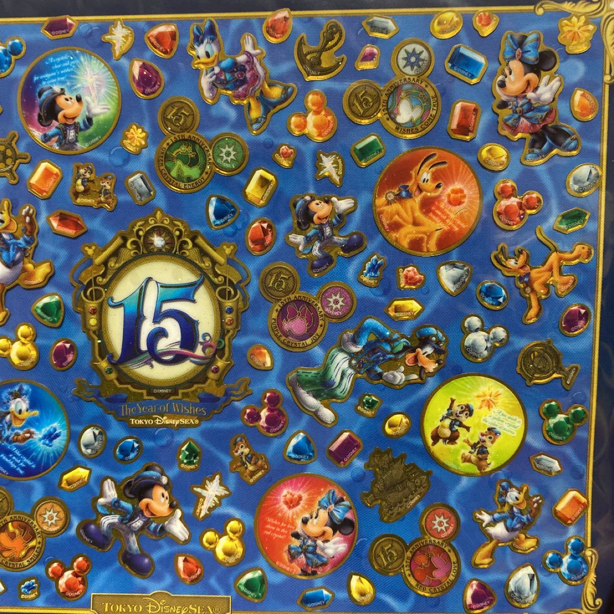 Paypayフリマ ディズニーシー15周年 シール Paypayフリマ ディズニーシー15周年 シール