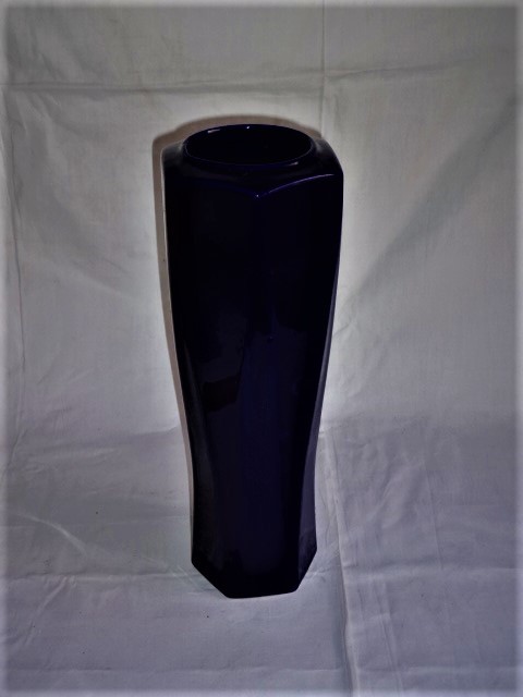 ① height length vase * blue 
