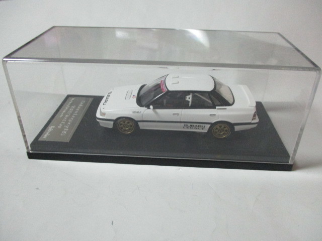  prompt decision hpi 8274 1/43 Subaru Legacy RS WRC 1989 year test car mark *a Len 