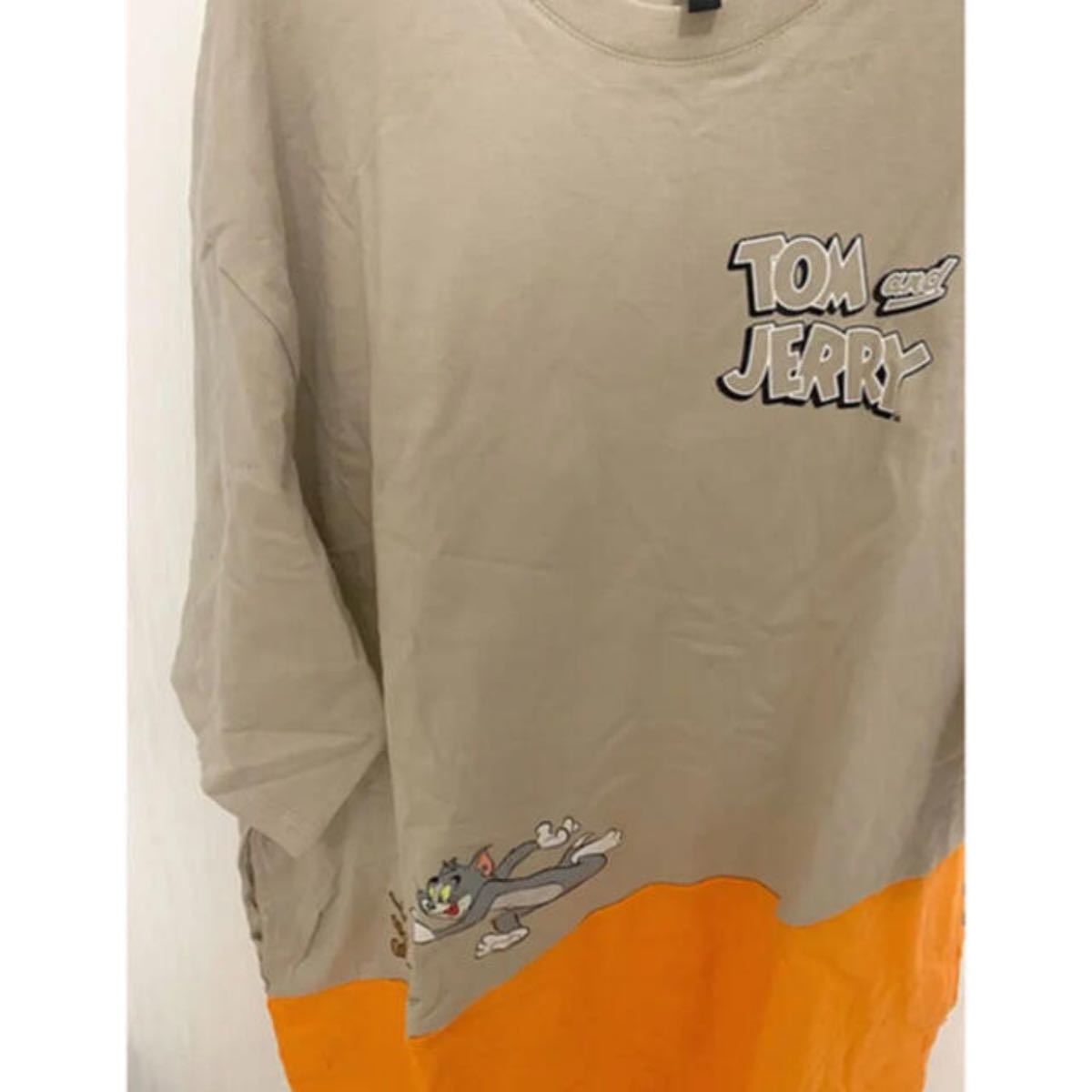 Paypayフリマ H M トムとジェリー Tシャツワンピース Paypayフリマ H M トムとジェリー Tシャツワンピース