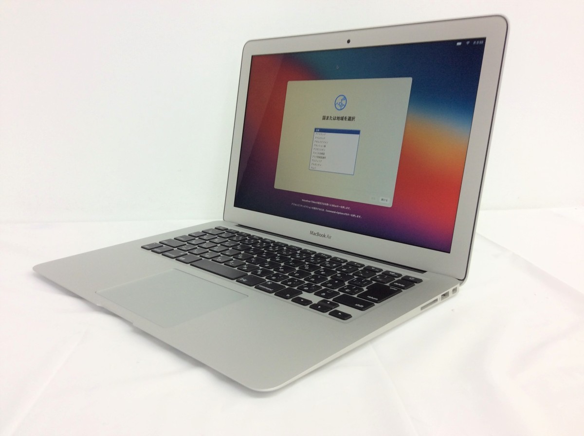 最新作 送料無料 Apple BigSur/中古アップル OS /SSD256GB/8GB/13インチ/mac 1.60GHz @ CPU 5250U i5 /Core A1466 2015 Mid 13-inch Air MacBook MacBook Air