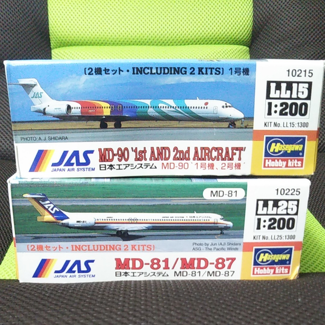 PayPayフリマ｜ハセガワ 1/200 JAS 日本エアシステム 4機セット MD-90 