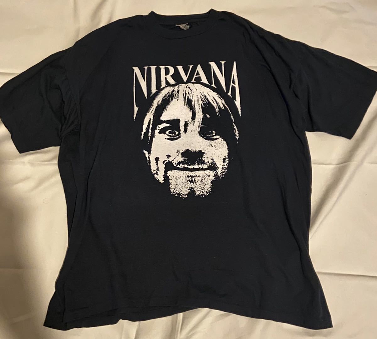 NIRVANA 希少ブート Bleach Tシャツ シングルステッチ カートコバーン ニルヴァーナ Kurt Cobain レア ビンテージ バンドT 80s 90s_画像1