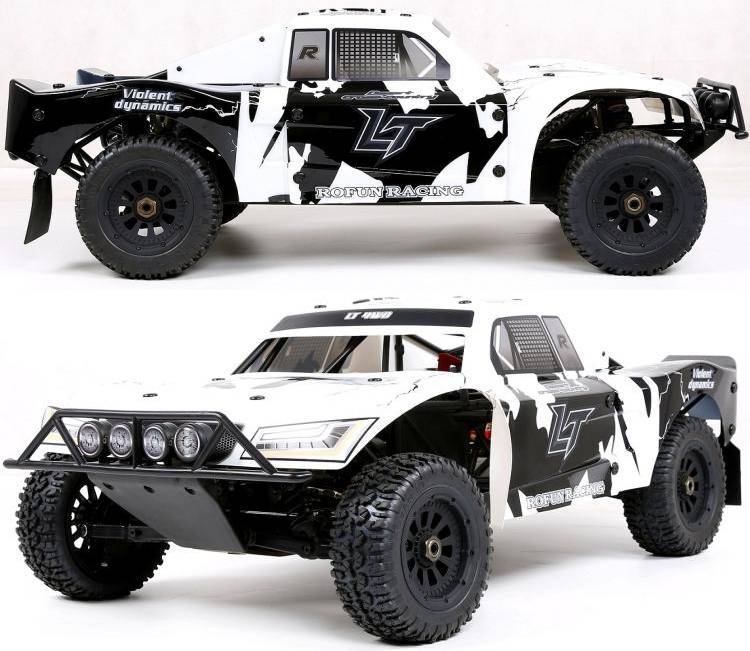 1/5Baja engine RC car Rovan ROFUN LT320 2.4G 4WD white < final product >ROVAN representation shop exhibition 