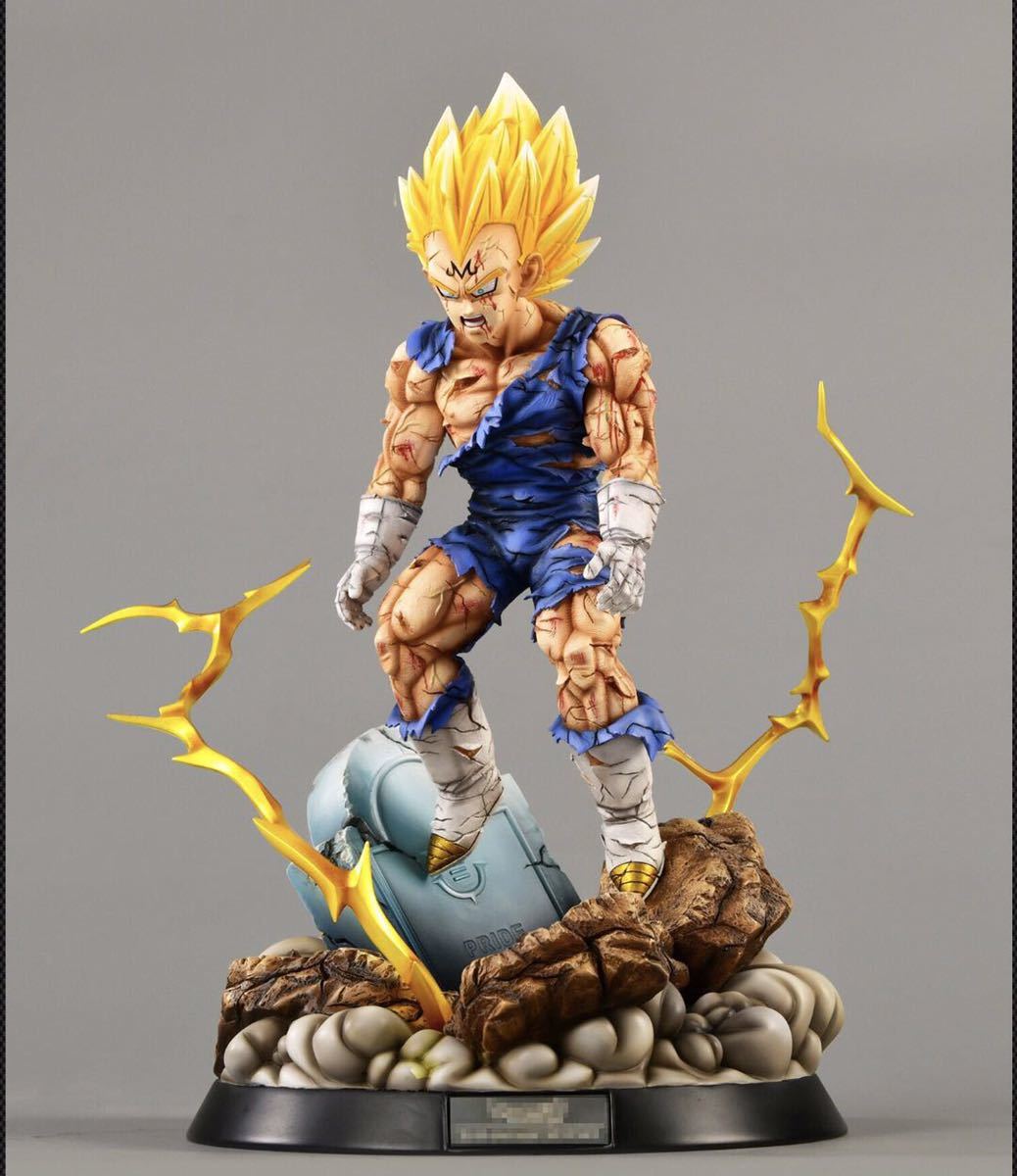 ヤフオク ドラゴンボール フィギュア ベジータ 塗装済みガ