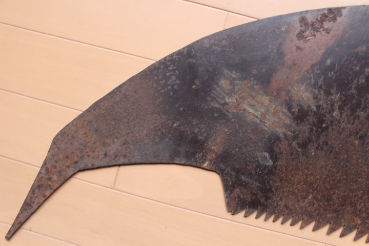 即決□大鋸78cm□前挽鋸□木挽き鋸□大割用ノコギリ製材鍛冶屋 即決□大鋸78cm□前挽鋸□木挽き鋸□大割用ノコギリ製材鍛冶屋