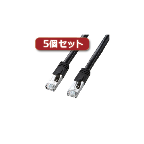 ☆日本の職人技☆ 5個セット サンワサプライ KB-T6POE-07BKX5(l