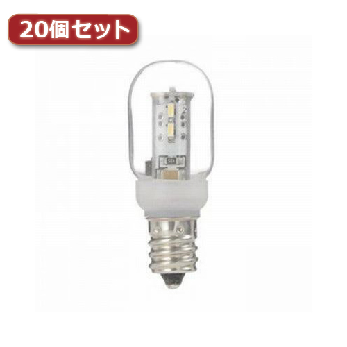 円高還元 YAZAWA LDT1LG20E17X20(l-4560352861095) ナツメ形LEDランプ