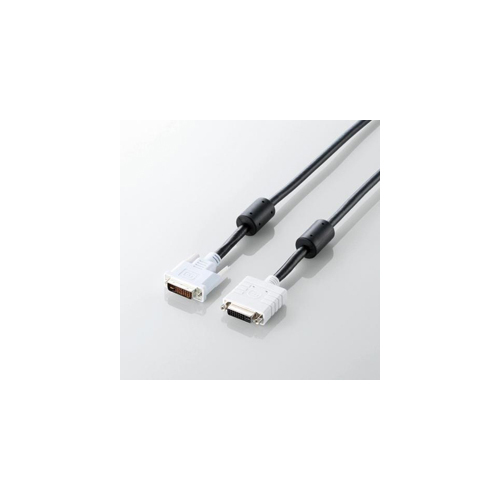 5個セット エレコム DVI延長ケーブル(アナログ デジタル) CAC-DVIE20BKX5(l-4589453402129)