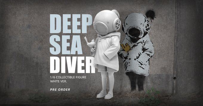 『DEEP SEA DIVER』※BRANDALISED ディープ　シーダイバー　 BANKSY バンクシー　フィギュア　コレクショントイ　正規品　 送料込み