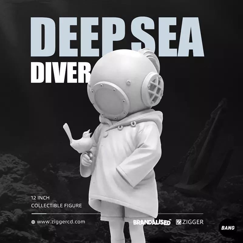 『DEEP SEA DIVER』※BRANDALISED ディープ　シーダイバー　 BANKSY バンクシー　フィギュア　コレクショントイ　正規品　 送料込み