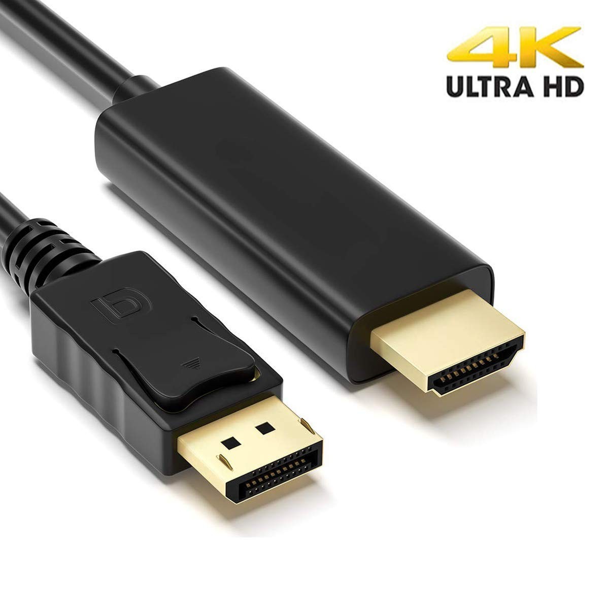 AQ変換 ケーブルDisplayPort-HDMI 4K解像度対応 アダプタ