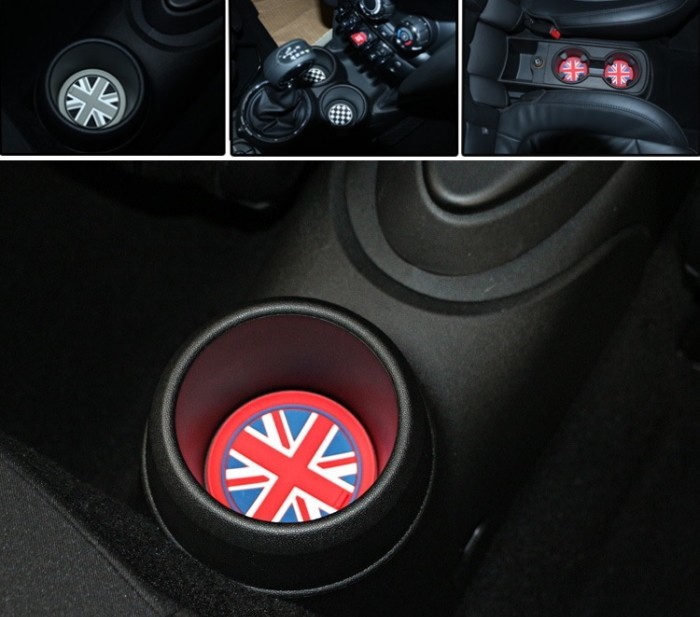 BMW MINI ドリンクホルダー ラバー コースター 全3色/3サイズ ラバーマット ドリンク ホルダー カスタム パーツ アクセサリー_画像4