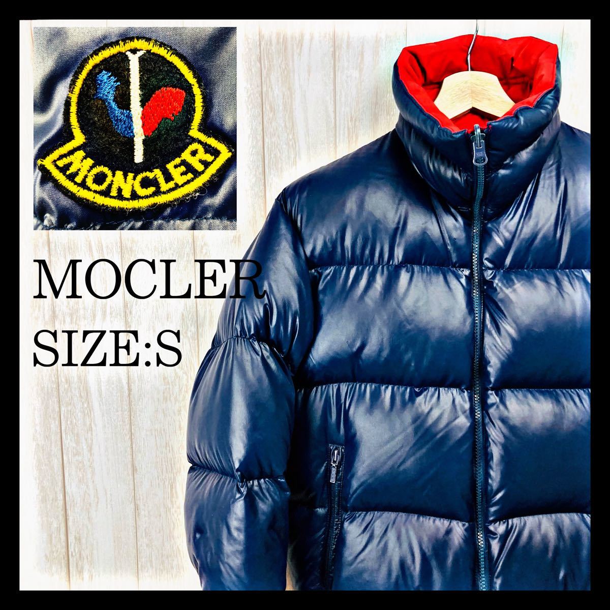 MONCLER モンクレール ダウン アシックス リバーシブル 80s｜PayPayフリマ