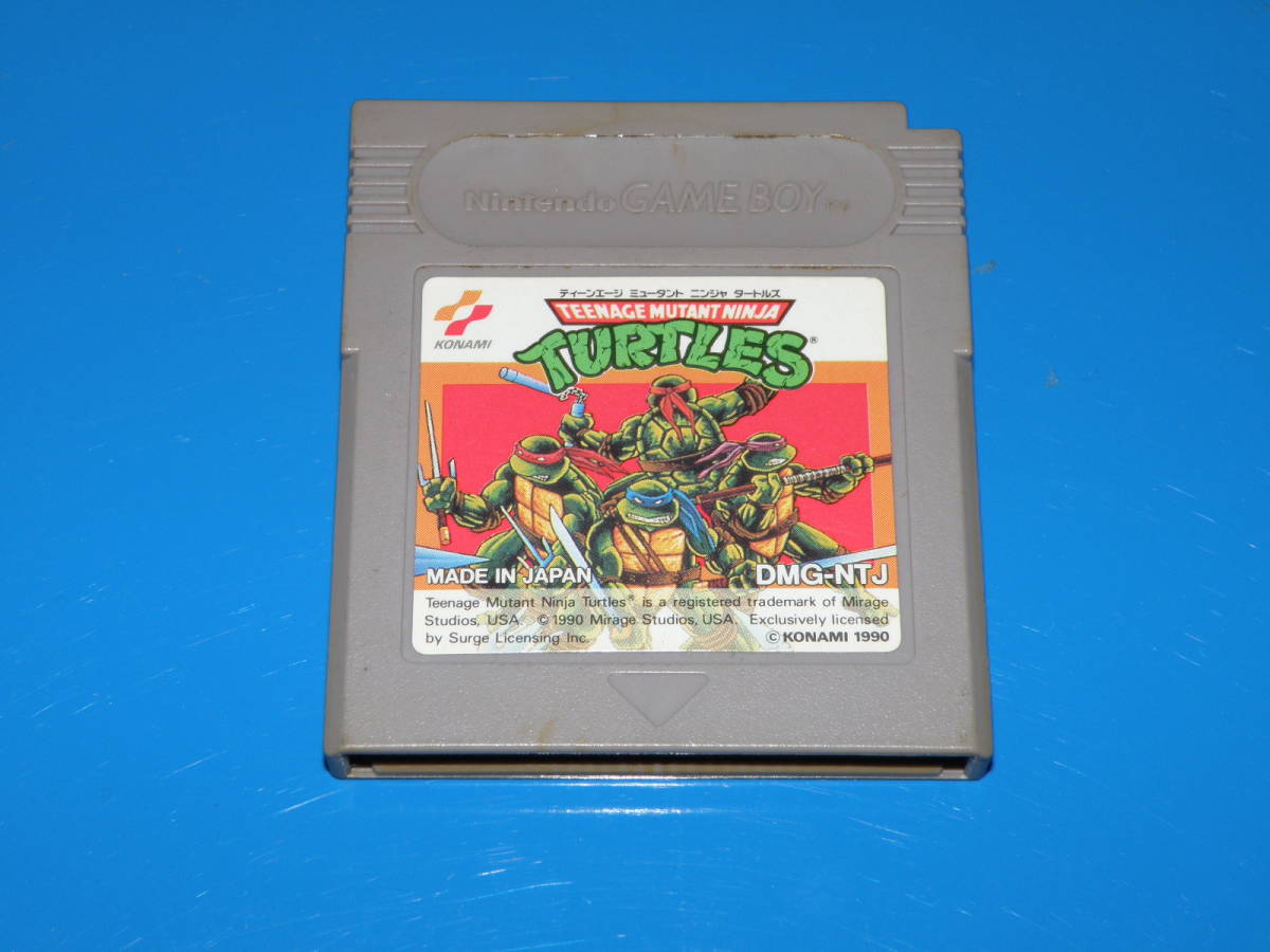 【即決】　ゲームボーイ　ＴＵＲＴＬＥＳ 　ティーンエージ　ミュータント　ニンジャ　タートルズ_画像1