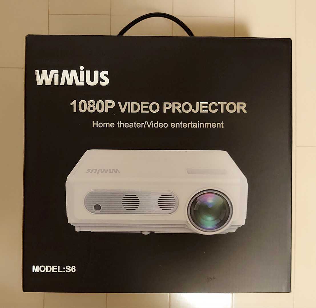 新品未開封☆7500lmプロジェクター WiFi Bluetooth5.0機能搭載 1920