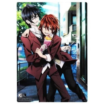 ヤフオク! - K クリア下敷き 伏見猿比古 八田美咲 アニメ