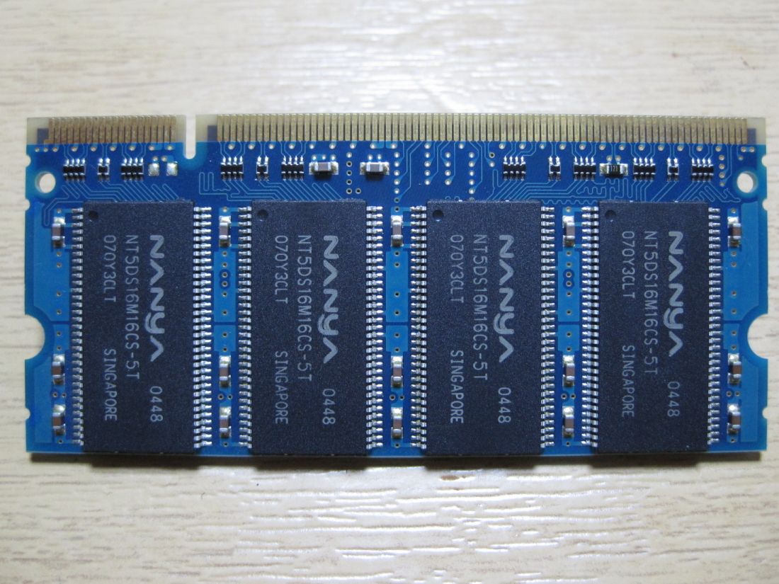 **JUNK PC PARTS** CENTURY DDR333 PC2700 256MB 200pin 2 pieces set! * both sides chip installing * total 512MB! exhibition hour operation verification settled -/ prompt decision have *.