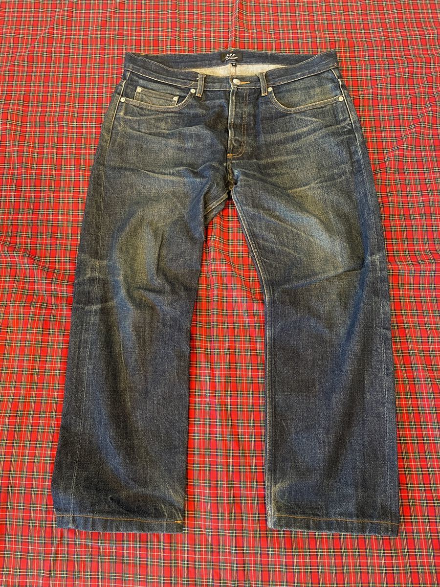 a.p.c. NEW STANDARD NEWSTANDARD アーペーセー ニュースタンダード 赤耳 ビンテージ ヴィンテージ ヒゲ ハチノス 33 apc denim デニム