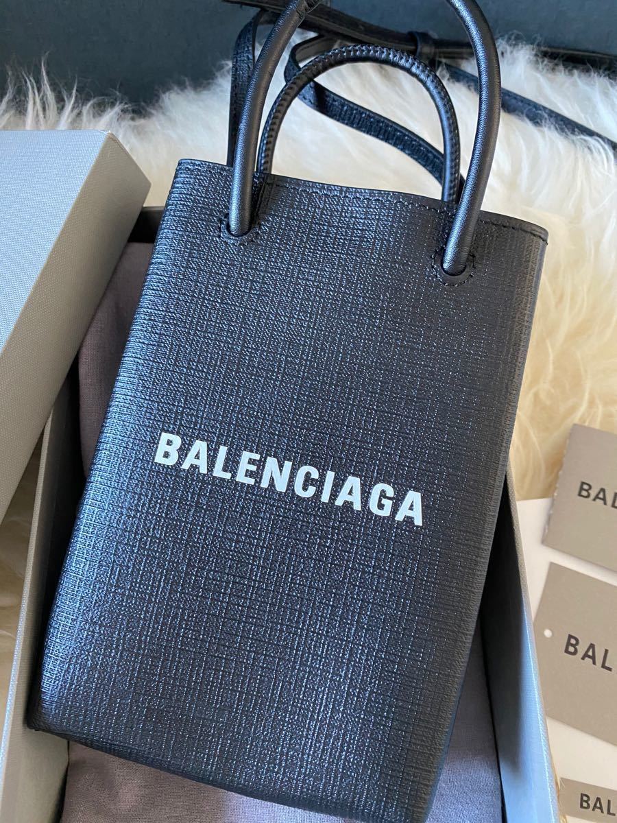 BALENCIAGA バレンシアガ　ショッピングミニトートバッグ 正規品