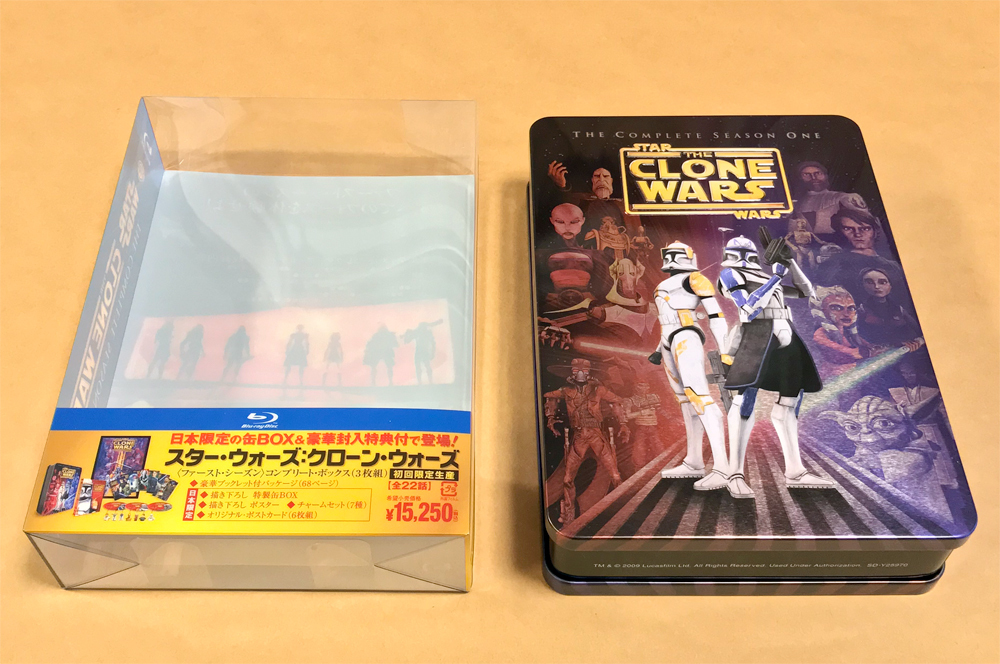 スターウォーズ クローンウォーズ Blu-ray 限定版 + SEASON6