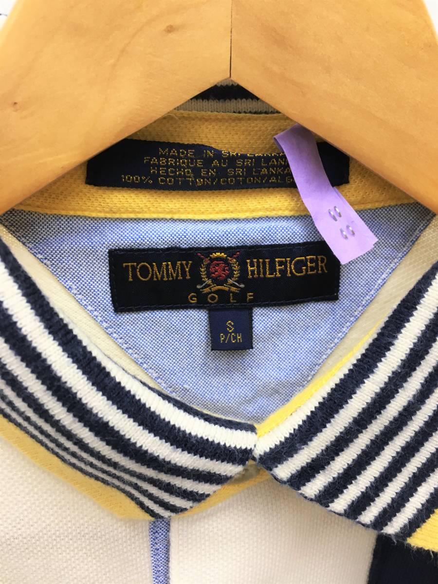 TOMMYHILFIGER 半袖 ポロシャツ ① サイズS ゴルフウェア メンズ トミーヒルフィガーゴルフ 21012801m_画像4