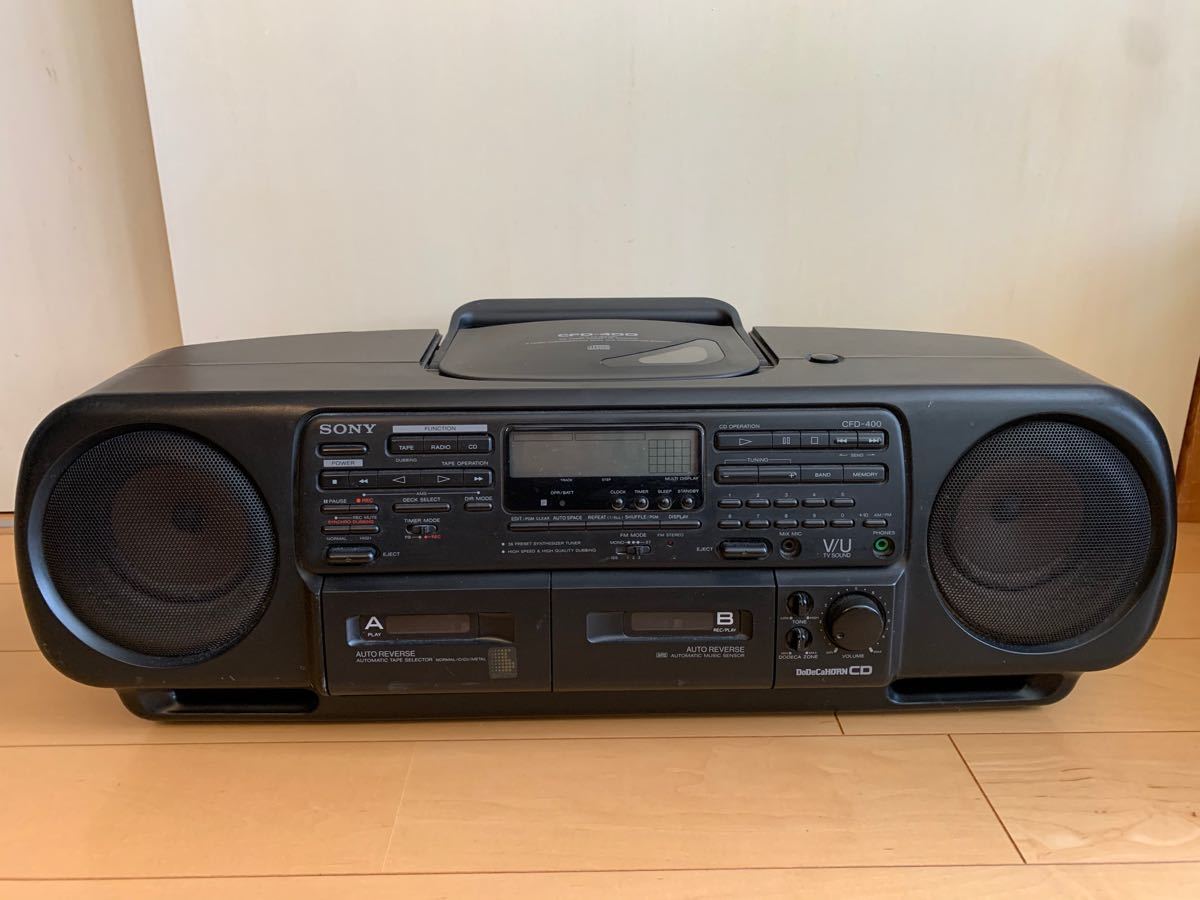 ドデカホーン SONY CFD-500 CDラジカセ Yahoo!フリマ(旧)-