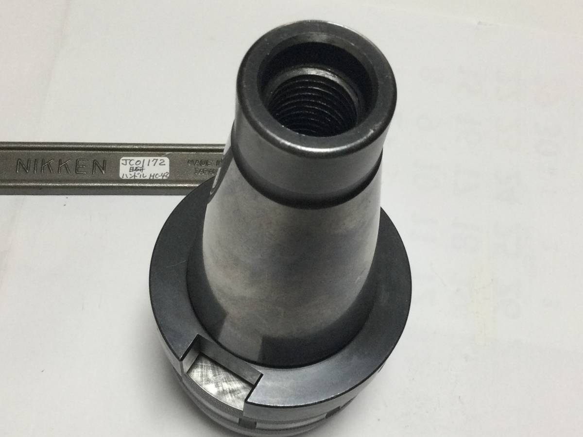 日研工作所 ミーリングチャック MCA50F-42 ハンドル付 JC01172 日研工作所 ミーリングチャック MCA50F-42 ハンドル付 JC01172