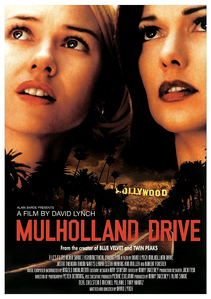 ポスター『マルホランド・ドライブ』（Mulholland Drive）海外版 #3 ★デヴィッド・リンチ/ナオミ・ワッツ/ローラ・ハリング/ハリウッド_ポスターサイズ：42cm × 29.7cm