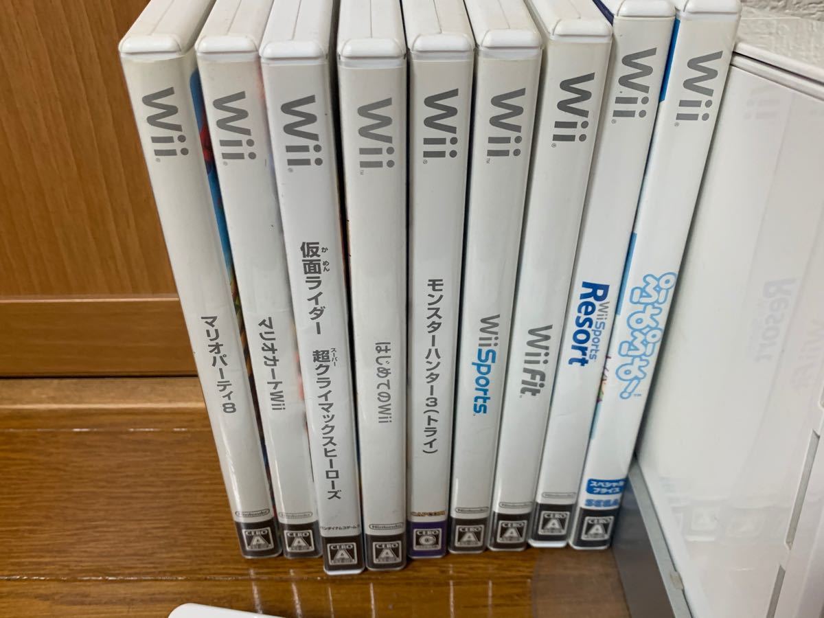 Wii Nintendo Wiiリモコン 周辺機器　ソフトまとめ売り